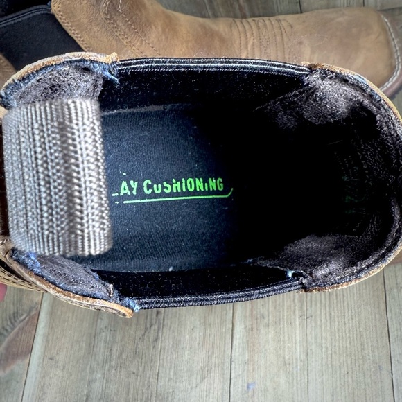 Ariat Hybrid Low Boy Square Toe Boots Men's Size 10 D - Picture 9 of 10